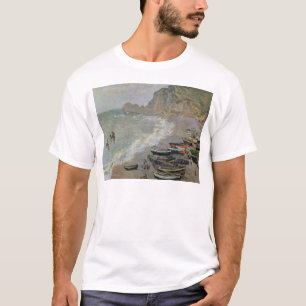 Claude Monet   Etretat, Strand und Porte d'Amont T-Shirt