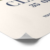 Claude Monet Exhibition und Kunstausstellung Poster (Ecke)