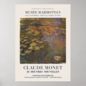 Claude Monet Exhibition und Kunstausstellung Poster (Vorne)