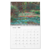 CLAUDE MONET FINDE ART CALENDAR KALENDER (Jan 2026)