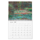CLAUDE MONET FINDE ART CALENDAR KALENDER (Jan 2027)
