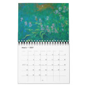 CLAUDE MONET FINDE ART CALENDAR KALENDER (Mär 2027)