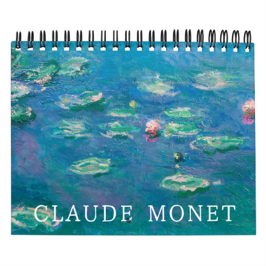 CLAUDE MONET FINDE ART CALENDAR KALENDER (Titelbild)