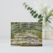 Claude Monet Fine Art Postcard Postkarte (Stehend Vorderseite)
