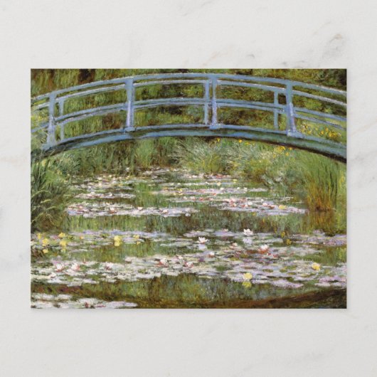 Claude Monet Fine Art Postcard Postkarte (Vorderseite)