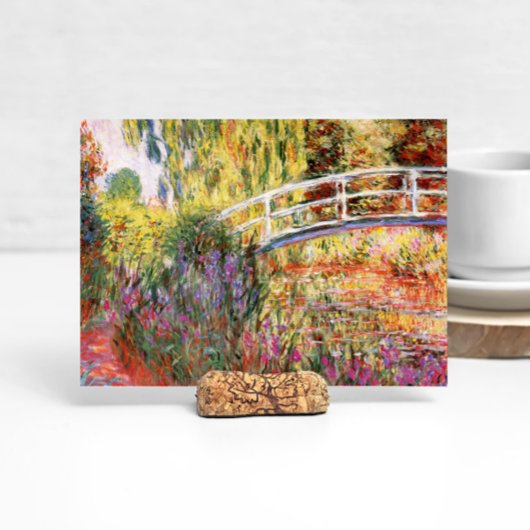 Claude Monet Fine Art Postkarte