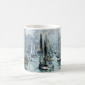 Claude Monet Fischerboote verlassen den Hafen  Kaffeetasse (Mittel)