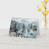 Claude Monet Fischerboote Verlassend Hafen Karte (Gelbe Blume)