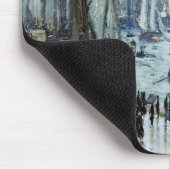 Claude Monet Fischerboote Verlassend Hafen Mousepad (Ecke)