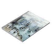 Claude Monet Fischerboote Verlassend Hafen Notizblock (Linke Seite)