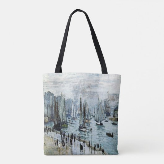 Claude Monet Fischerboote Verlassend Hafen Tasche (Rückseite)