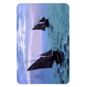 Claude Monet: Fischereifahrzeuge auf dem Weg Magnet (Vertikal)