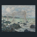Claude Monet - Fischereinetze in Pourville Fotodruck<br><div class="desc">Angeln in Pourville von Claude Monet, 1882. Claude Monet war Gründer der französischen Impressionistischen Malerei und der beständigste und produktivste Praktizierende der Philosophie der Bewegung, seine Wahrnehmungen vor der Natur zu äußern, vor allem, wie sie auf Landschaftsmalerei in der Luft angewandt werden. Der Begriff "Impressionismus" leitet sich aus dem Titel...</div>