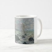 Claude Monet - Fischereinetze in Pourville Kaffeetasse (VorderseiteRechts)