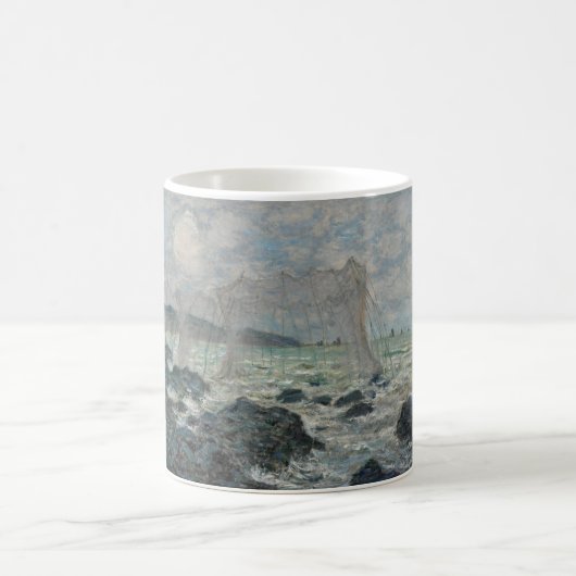 Claude Monet - Fischereinetze in Pourville Kaffeetasse (Mittel)