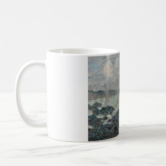 Claude Monet - Fischereinetze in Pourville Kaffeetasse (Links)