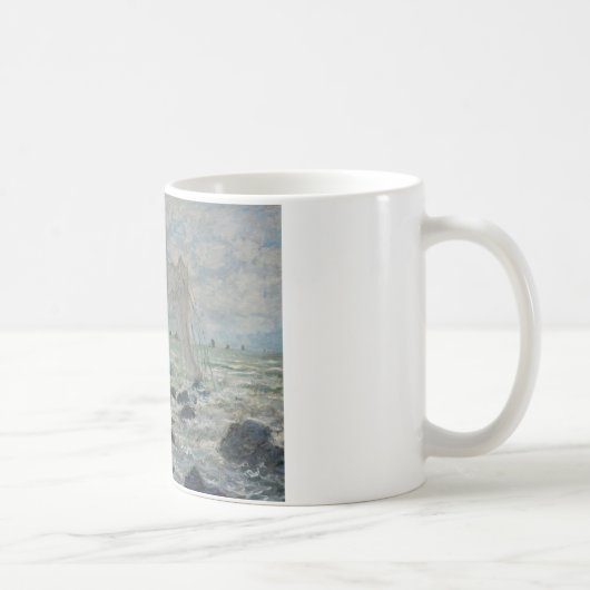 Claude Monet - Fischereinetze in Pourville Kaffeetasse (Rechts)