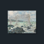Claude Monet - Fischereinetze in Pourville Leinwanddruck<br><div class="desc">Angeln in Pourville von Claude Monet, 1882. Claude Monet war Gründer der französischen Impressionistischen Malerei und der beständigste und produktivste Praktizierende der Philosophie der Bewegung, seine Wahrnehmungen vor der Natur zu äußern, vor allem, wie sie auf Landschaftsmalerei in der Luft angewandt werden. Der Begriff "Impressionismus" leitet sich aus dem Titel...</div>