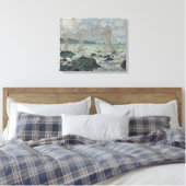 Claude Monet - Fischereinetze in Pourville Leinwanddruck (Insitu (Schlafzimmer))