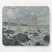 Claude Monet - Fischereinetze in Pourville Mousepad (Vorne)
