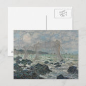 Claude Monet - Fischereinetze in Pourville Postkarte (Vorne/Hinten)