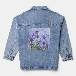 Claude Monet - Flieder-Iris / Iris Mauves Jeansjacke