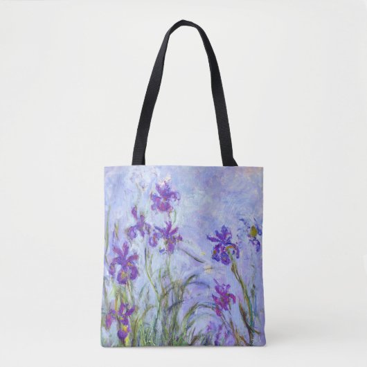 Claude Monet - Flieder-Iris / Iris Mauves Tasche (Vorderseite)