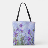Claude Monet - Flieder-Iris / Iris Mauves Tasche (Rückseite)