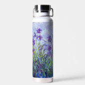 Claude Monet - Flieder-Iris / Iris Mauves Trinkflasche (Rückseite)