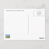 Claude Monet - Französische Clifftop - Impressioni Postkarte (Rückseite)