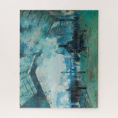 Claude Monet Französische Eisenbahn Kunst, Dichtun Puzzle (Vertikal)
