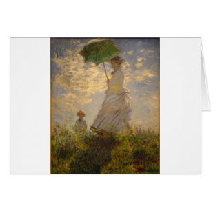 Claude Monet: Frau mit einem Sonnenschirm, 1875