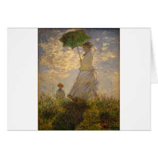 Claude Monet: Frau mit einem Sonnenschirm, 1875