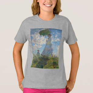 Claude Monet-Frau mit einem Sonnenschirm 1875 T-Shirt