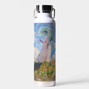 Claude Monet - Frau mit einem Sonnenschirm nach li Trinkflasche
