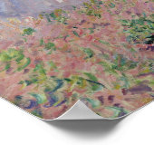 Claude Monet | Frau mit einem Sonnenschirm rechts  Poster (Ecke)