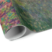 Claude Monet - Frau mit einer Reihe von Parasolen Geschenkpapier (Rolleneckpunkt)