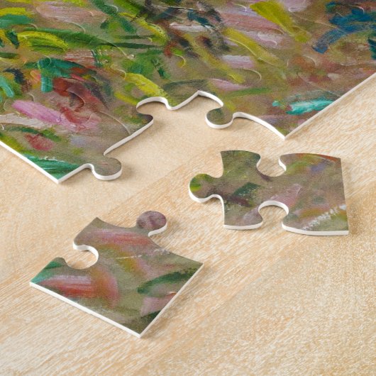 Claude Monet - Frau mit einer Reihe von Parasolen Puzzle (Seite)