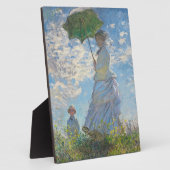 Claude Monet | Frau mit Sonnenschirm Fotoplatte (Seite)