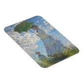 Claude Monet | Frau mit Sonnenschirm Magnet (Rechte Seite)