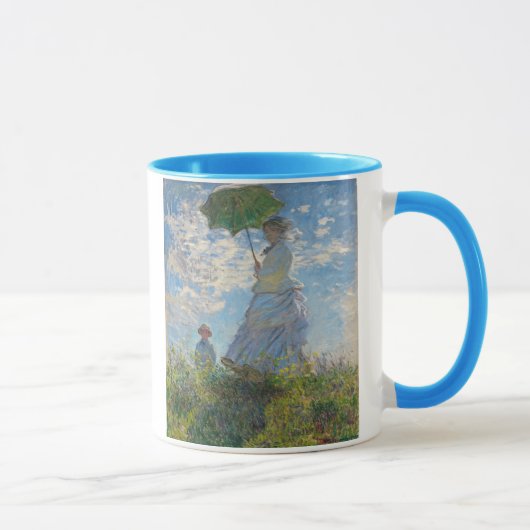 Claude Monet | Frau mit Sonnenschirm Tasse (Rechts)
