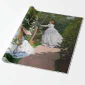 Claude Monet - Frauen im Garten Geschenkpapier (Ungerollt)
