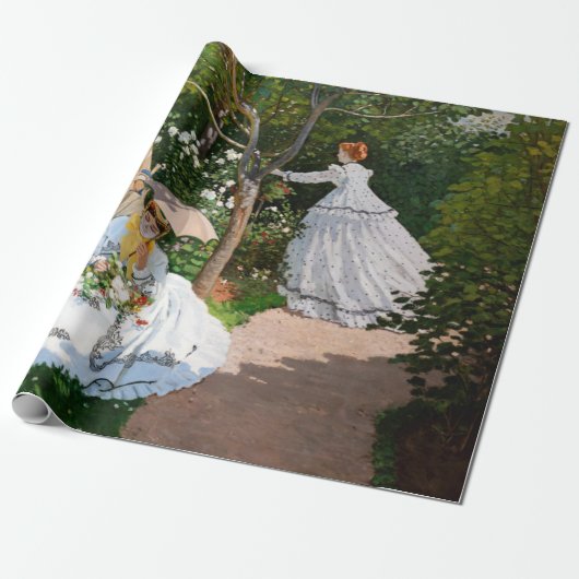 Claude Monet - Frauen im Garten Geschenkpapier (Ungerollt)