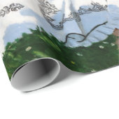 Claude Monet - Frauen im Garten Geschenkpapier (Rolleneckpunkt)