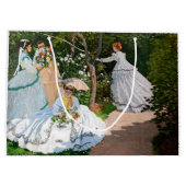 Claude Monet - Frauen im Garten Große Geschenktüte (Rückseite)