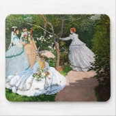 Claude Monet - Frauen im Garten Mousepad (Vorne)