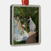 Claude Monet - Frauen im Garten Ornament Aus Metall (Rechts)