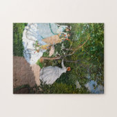 Claude Monet - Frauen im Garten Puzzle (Horizontal)