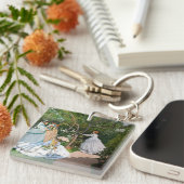 Claude Monet - Frauen im Garten Schlüsselanhänger (Vorderseite rechts)