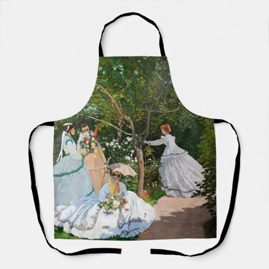 Claude Monet - Frauen im Garten Schürze (Vorderseite)